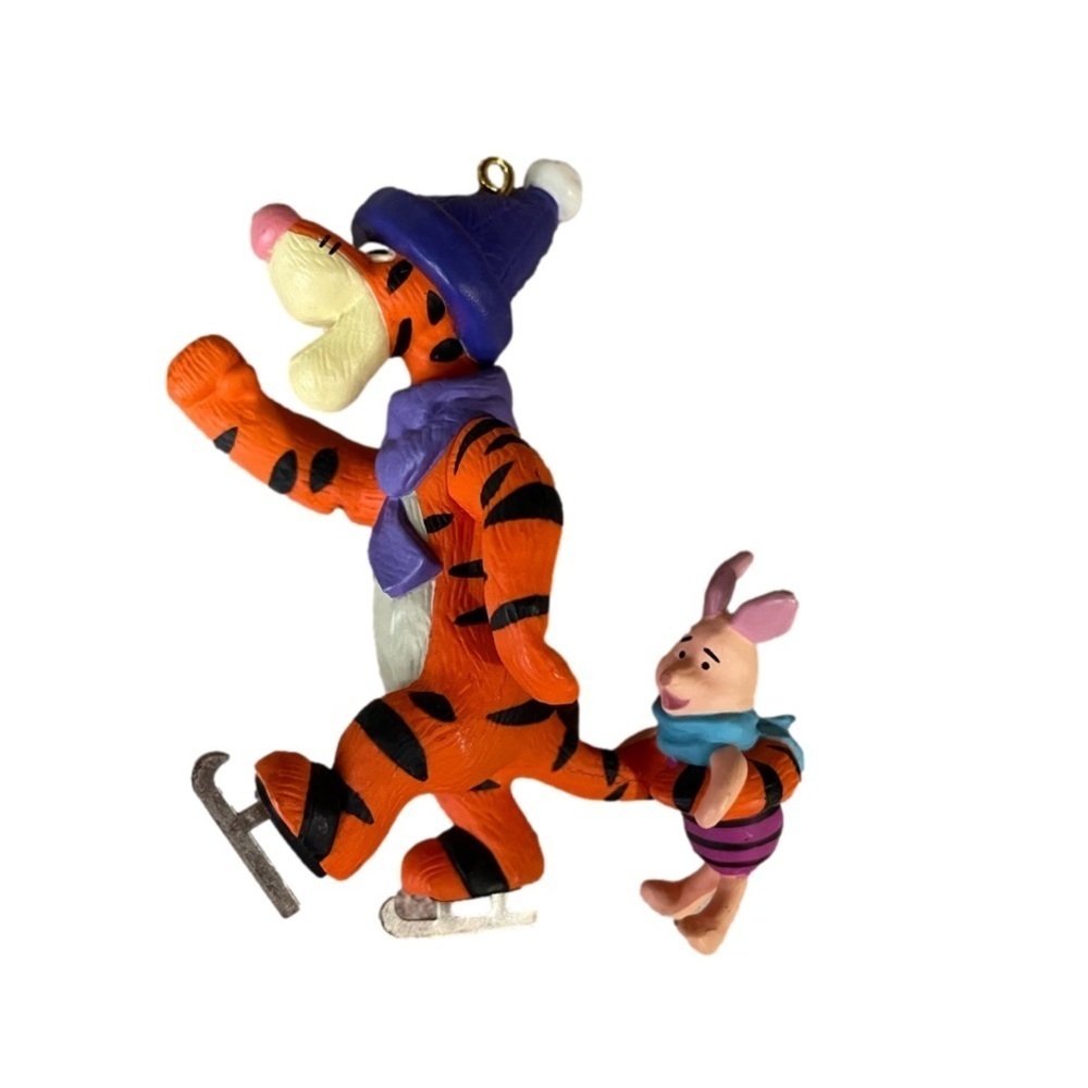 Tigger and Piglet Winter Ice Hallmark Ornament